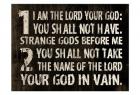 10 Commandments (1 & 2)