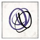Abstract Circle Mate Purple