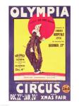 Bertram Mills circus poster, 1922