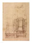 W.26r Design for the Medici Chapel in the church of San Lorenzo, Florence