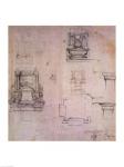 Inv. 1859 6-25-545. R. (W. 25) Designs for tombs