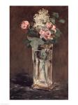 Flowers in a Crystal Vase