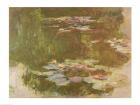 Water Lilies, Reflected Willow, c.1920