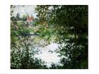 Ile de La Grande Jatte Through the Trees, 1878