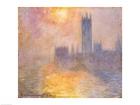 The Houses of Parliament, Sunset, 1904