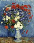 Still Life: Vase with Cornflowers and Poppies, 1887