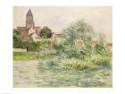 The Church and the Seine at Vetheuil, 1881