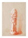 Portrait of a shareholder, from a plaster of Cuquemelle
