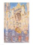 Rouen Cathedral, Effects of Sunlight, Sunset, 1892 (oil on canvas)
