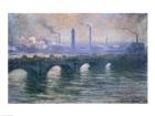 Waterloo Bridge, Cloudy Day, 1900