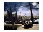 Moonlight on Boulogne Harbour, 1868