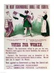 Women's Suffrage Poster ""The Right Dishonourable Double-Face Asquith""