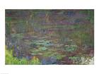 Waterlilies at Sunset, detail from the right hand side, 1915-26