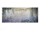 Waterlilies: Morning with Weeping Willows, detail of the central section, 1915-26