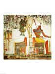 The Gods Osiris and Atum, from the Tomb of Nefertari