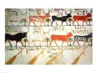 The seven celestial cows and the sacred bull and the four rudders of heaven