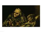 Two Old Men Eating, one of the 'Black Paintings'