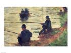 Anglers, Study for 'La Grande Jatte', 1883