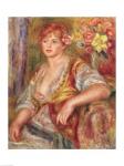 Blonde Woman with a Rose
