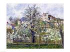 The Vegetable Garden with Trees in Blossom, Spring, Pontoise, 1877