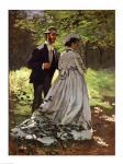 The Promenaders, or Bazille and Camille, 1865