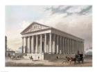 Exterior view of the Madeleine, Paris