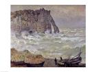 Rough Sea at Etretat, 1883