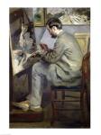 Frederic Bazille at his Easel, 1867