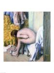 After the Bath, Woman Drying her Left Foot, 1886