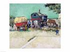 The Caravans, Gypsy Encampment near Arles