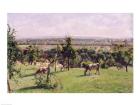 Hillside of Vesinet, Yvelines, 1871