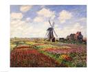 Tulip Fields with the Rijnsburg Windmill, 1886