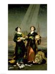 St. Justina and St. Rufina, 1817