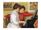Yvonne and Christine Lerolle at the piano, 1897