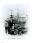 The Bellerophon at Plymouth Sound in 1815