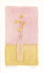 Bottle With Flowers lll