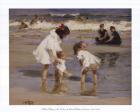 Children Playing At The Seashore