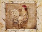 Rustic Farmhouse Rooster I