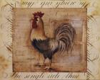 Rustic Farmhouse Rooster II - Mini