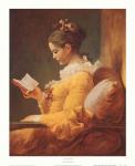 A Young Girl Reading