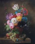 A Rich Still Life of Roses