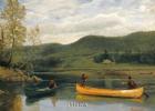 Men in Two Canoes