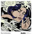 Drowning girl