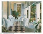 Piet Bekaert - White Summer Terrace Size 30x24
