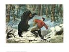 Currier and Ives - Life of a Hunter Size 24x16