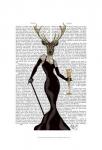 Glamour Deer in Black