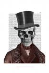 Skeleton Gentleman and Top hat