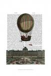 Airship Over City