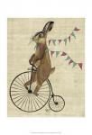 Rabbit On Penny Farthing