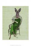 Lady Bella Rabbit Taking Tea